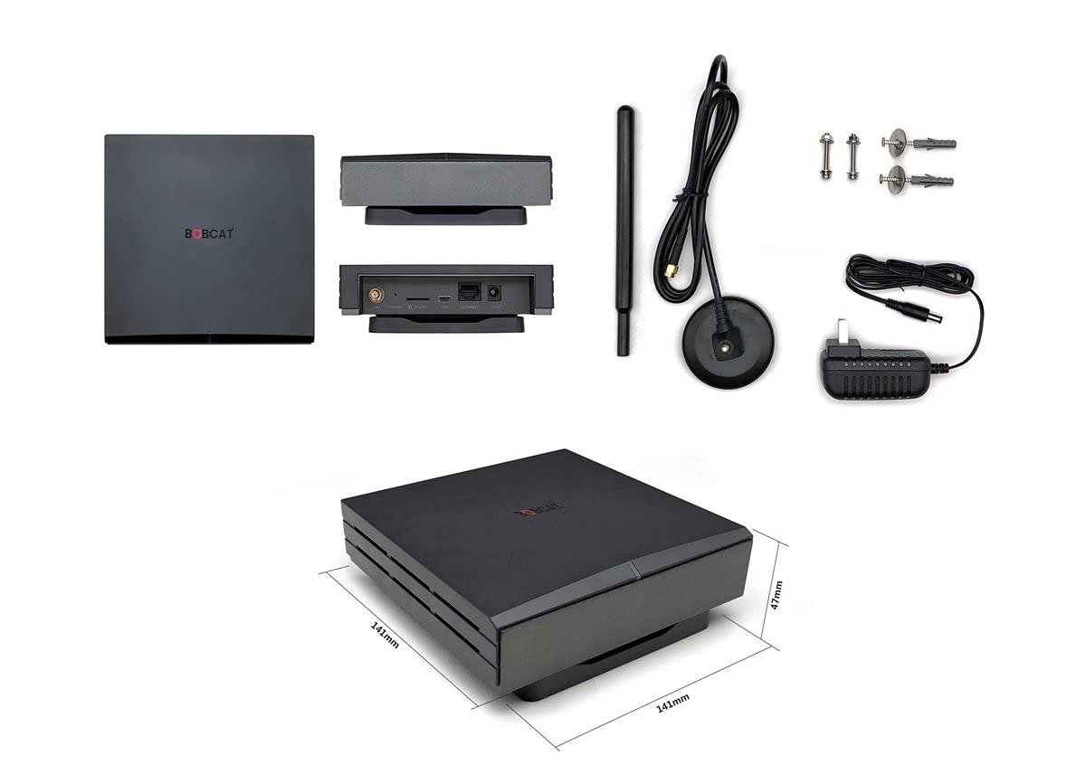 Piecemaster Piecemaster Bobcat 300 Hotspot Helium HTN Miner US 915, Black