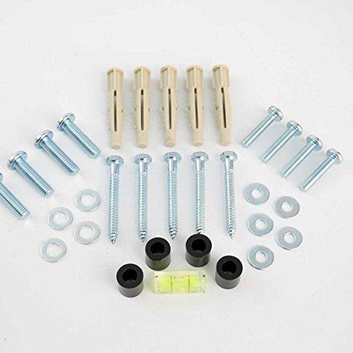 Rhino Brackets Rhino Brackets TV Mount Fixed for Most 32-55 Inch Flat Screen TVs, TV Wall Mount Bracket up to VESA 400 x 400mm and 88 lbs