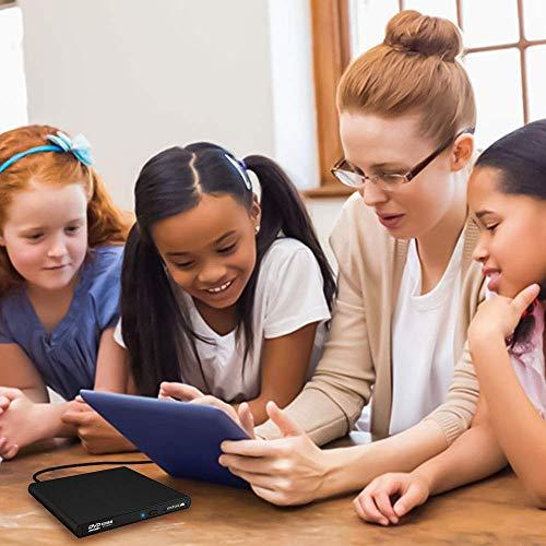 archgon Archgon External CD DVD Drive Support Android TV, Smartphone, Tablet and Projector | Free Android APP Available | Windows 10 and Mac Compatible | Model Stream Mini Pro