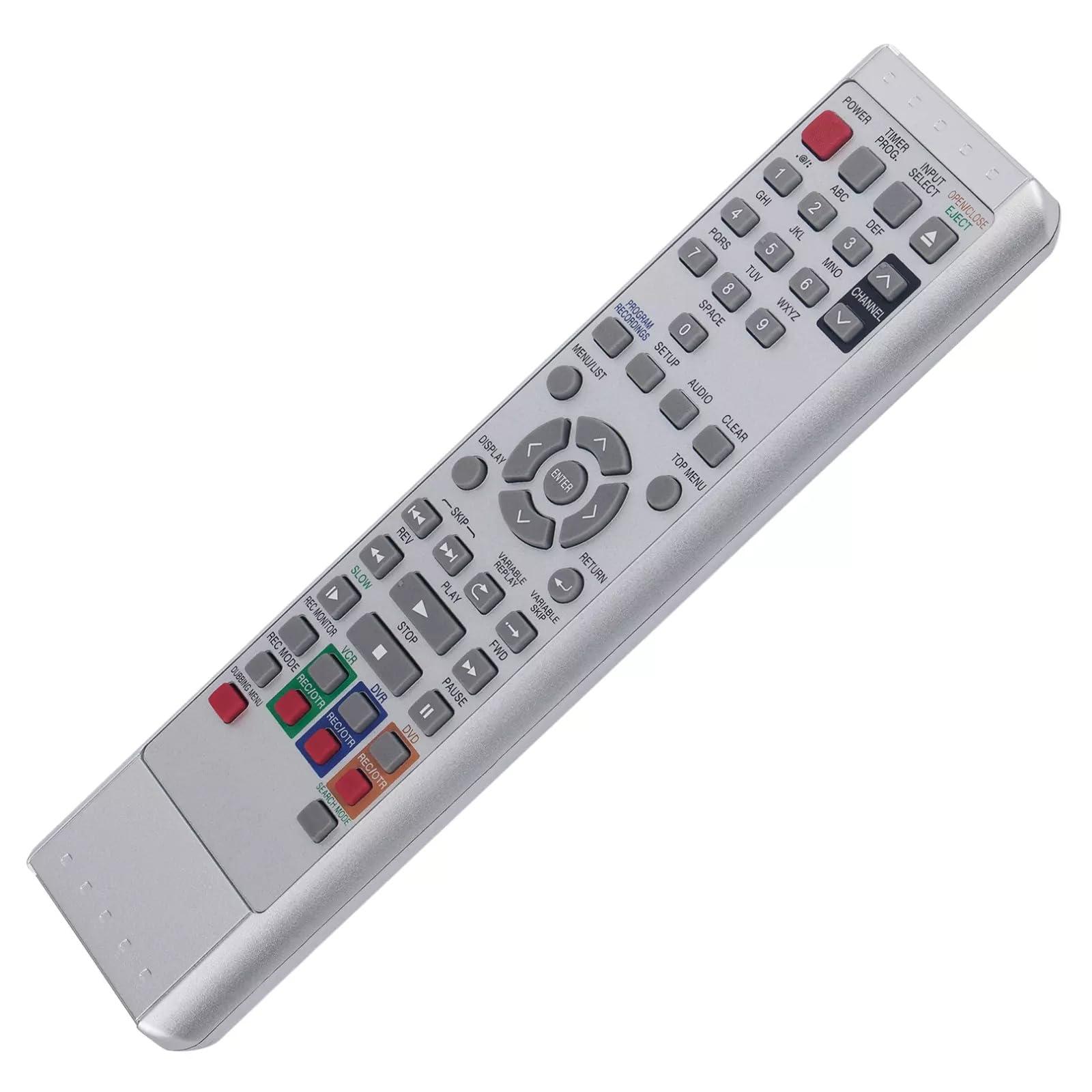 SBANMA NB308 Replacement Remote Control Compatible with Emerson HDD DVD Recorder VCR Comb EWH100F NB308 NB308UD