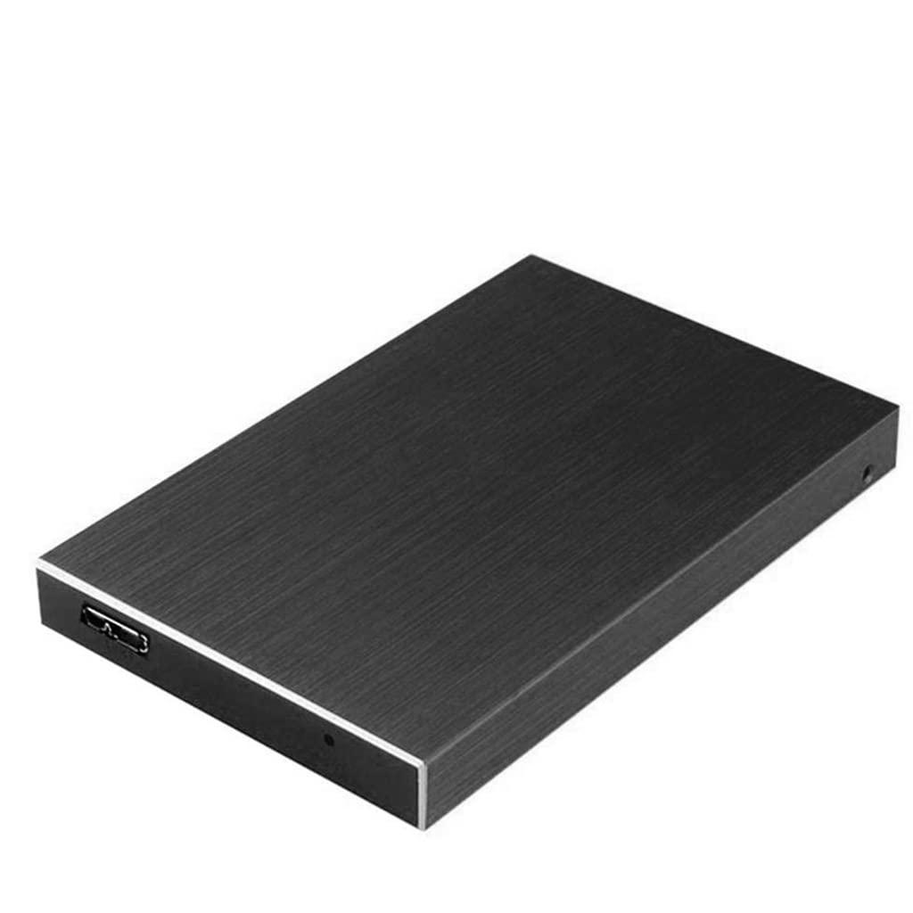 DJFHDIHRFHBVCASIJ HDD 2.5 Hard Disk 500GB 1TB 2TB Portable External Hard Drive Disk Externo Hard Drive for Laptop Computers (Color : Black)
