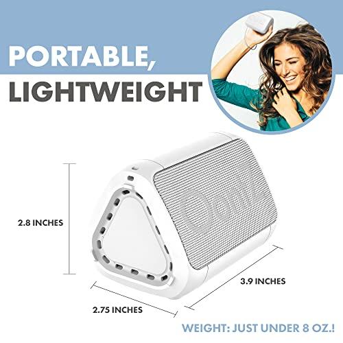 Cambridge Soundworks Cambridge Soundworks OontZ Angle Solo Bluetooth Portable Speaker, Compact Size, Surprisingly Loud Volume & Bass, 100 Foot Wireless Range, IPX5, Perfect Travel Speaker, Bluetooth Speakers (White)