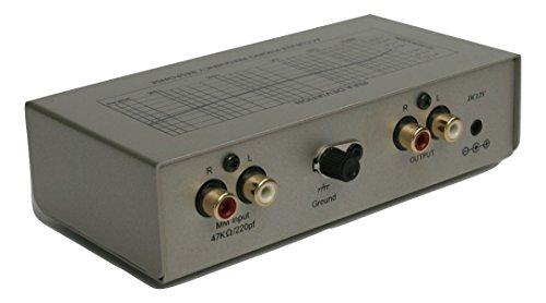 TEC Technolink TC-750LC Audiophile RIAA Phono Preamp with Output Level Control, 85dB S/N; Black or Silver, Your Choice (Silver)