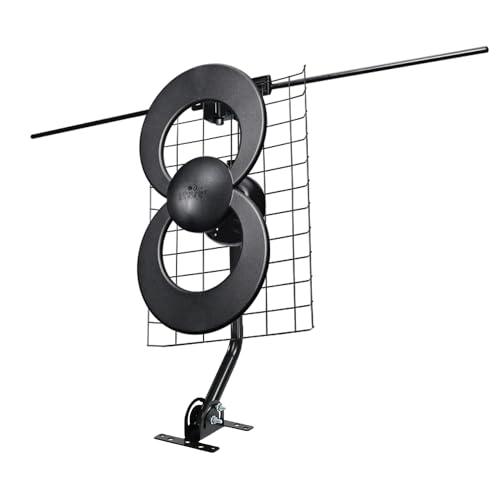 Antennas Direct Antennas Direct ClearStream 2V Indoor Outdoor TV Antenna UHF VHF Multi-Directional, 60+ Mile Range, 4K 8K UHD, NEXTGEN TV w/ Reflector, 20-inch Mast