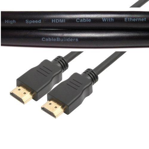Cable Builders CABLE BUILDERS HDMI 2.0 HIGH Speed HDMI Cable with ETHERNET (30FT)