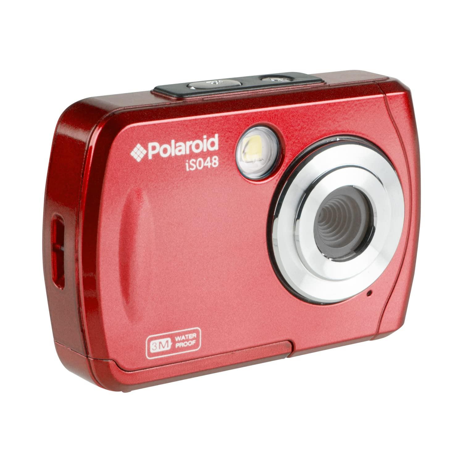 Polaroid Polaroid IS048 Waterproof Instant Sharing 16 MP Digital Portable Handheld Action Camera