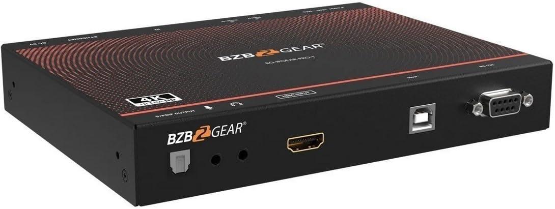 BZB GEAR BZBGEAR 4K UHD AV Over IP Multicast Transmitter with Video Wall, KVM & PoE Support - BG-IPGEAR-PRO-T