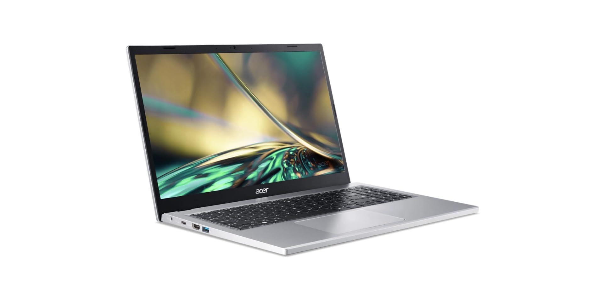 acer acer Aspire Slim Laptop Business Computer, 15.6" Touchscreen FHD Display, 16GB DDR5 RAM, 1TB SSD, AMD Ryzen 5 4-Core Processor, WiFi 6, Bluetooth, HD Webcam, HDMI, Type-C, Windows 11 +GM Mousepad