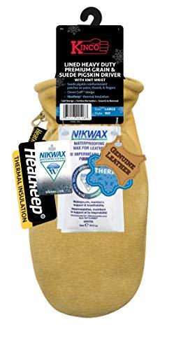 Kinco Kinco - Premium Leather Work and Ski Mitt with Nikwax Waterproof Wax, (901T)