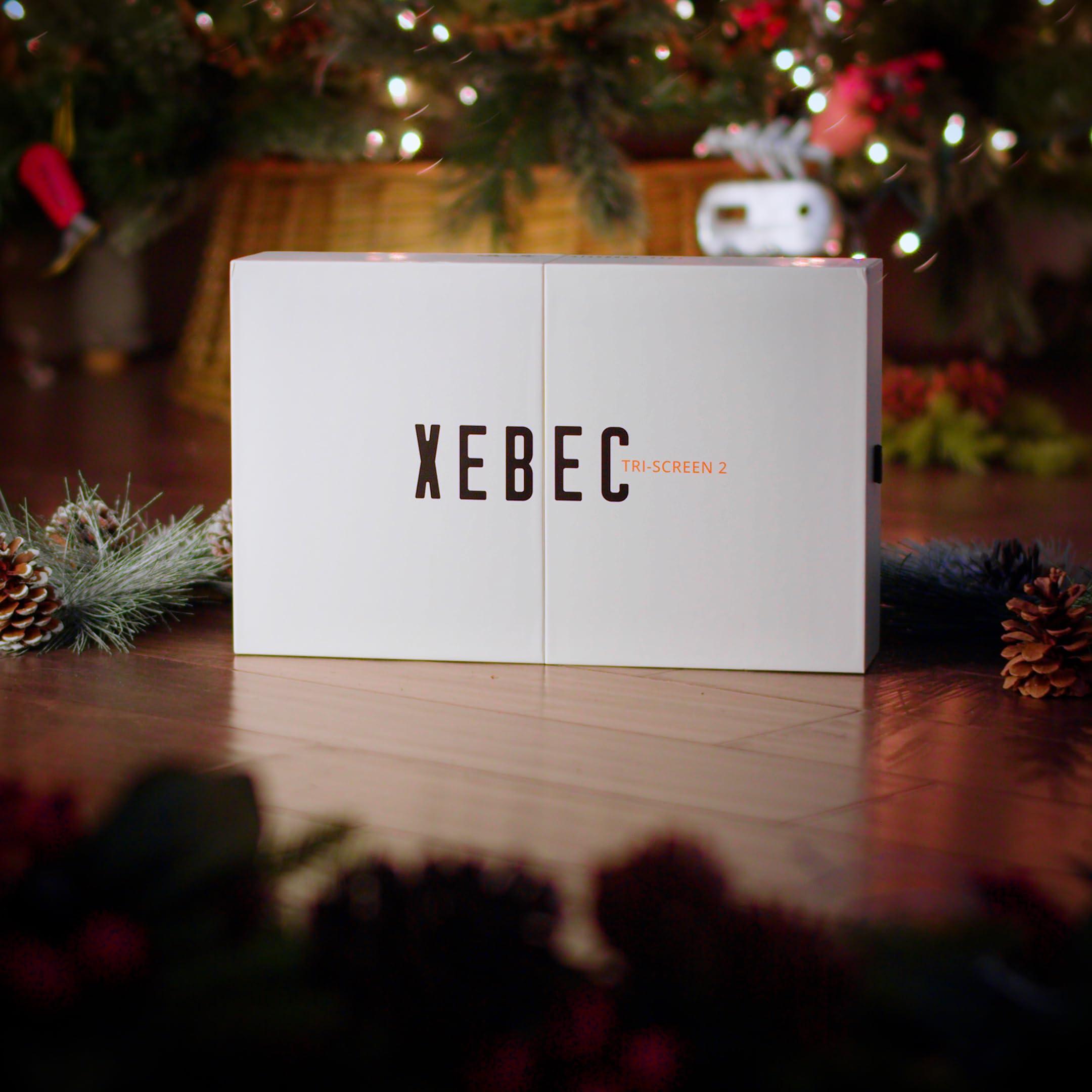 Xebec Xebec Tri-Screen 2 | 10.1\" Portable Laptop Monitor | Full HD 1920x1200, Plug and Play, Compatible with Mac and PC, The Original Tri-Screen for Laptops