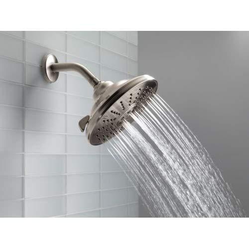 DELTA FAUCET Delta Faucet 3-Spray Touch-Clean Shower Head, Champagne Bronze 52680-CZ
