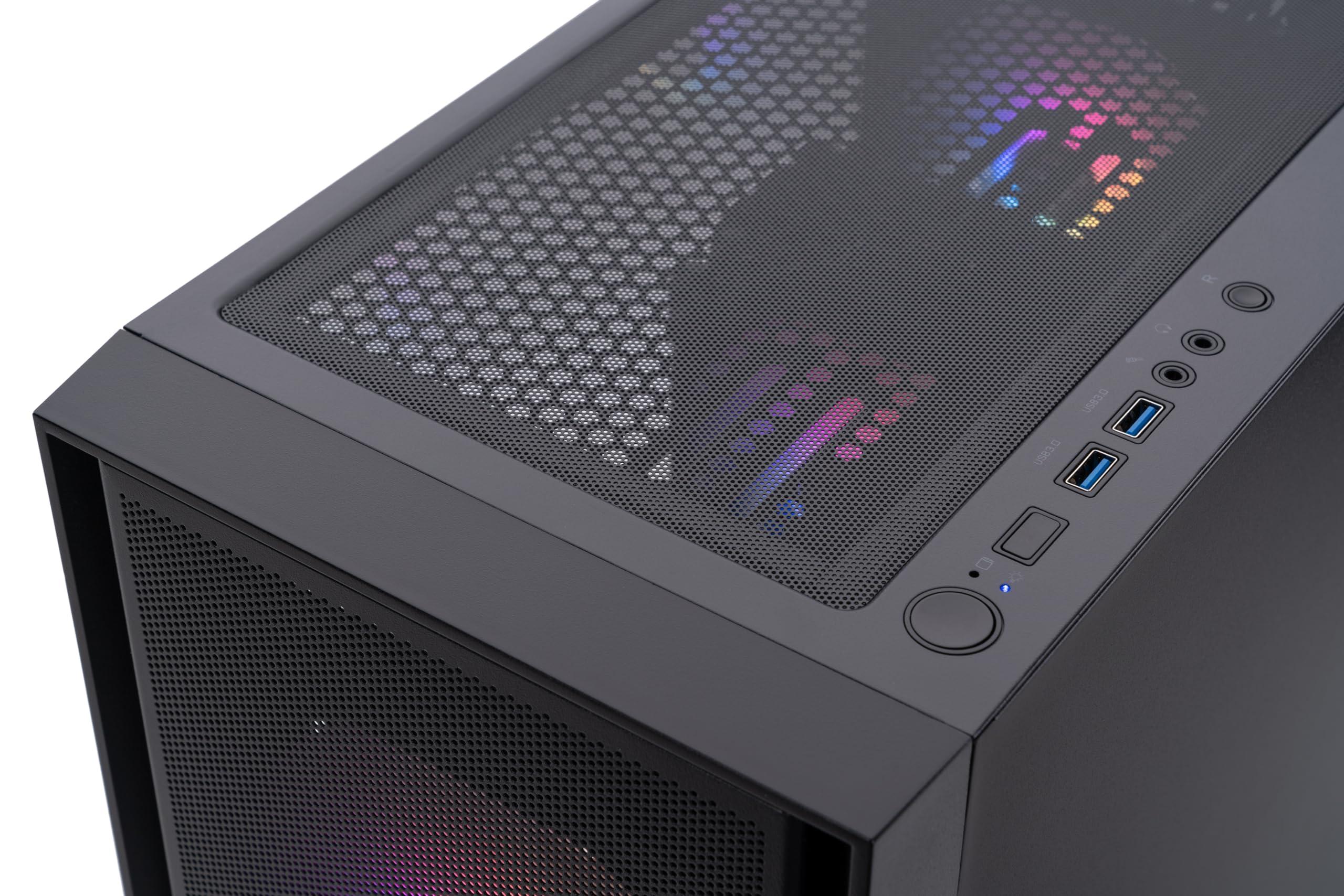 acer Acer Nitro 60 N60-640-UR12 Gaming Desktop | Intel Core i7-14700F 20-Core Processor | NVIDIA GeForce RTX 4060 | 16GB DDR5 | 1TB PCIe Gen 4 SSD | Wi-Fi 802.11ac | Gigabit Ethernet | Windows 11 Home