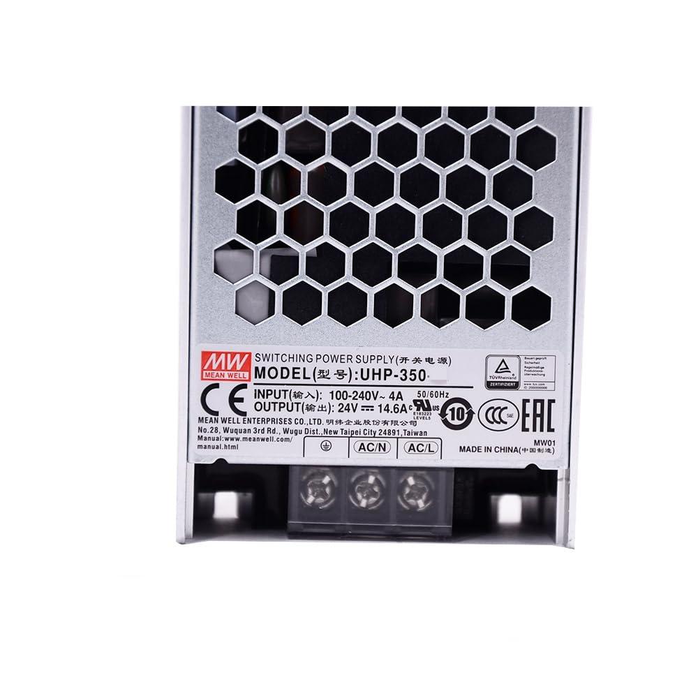 MEANWNVV Mean Well UHP 350W 36V 9.75A Switching Power Supply UHP-350-36 AC/DC Slim Type Enclosed Power Supply Driver Converter Transformer with PFC