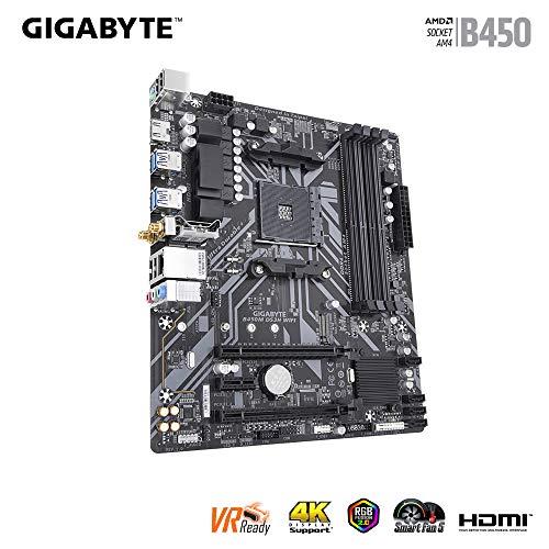 Gigabyte GIGABYTE B450M DS3H WiFi-Y1 (AM4//AMD/B450/mATX/SATA 6GB/s/USB 3.1/HDMI/Wifi/DDR4/Motherboard)