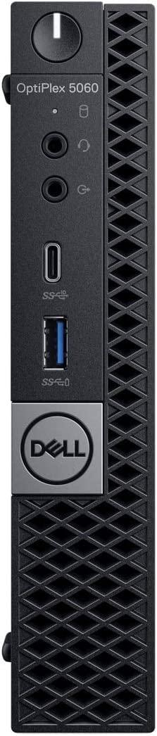 Dell Dell OptiPlex 5060 Micro Intel Core i5-8500T 2.1GHz, 32GB RAM, 512GB SSD, Windows 11 Pro 64bit 24" LCD (Renewed)