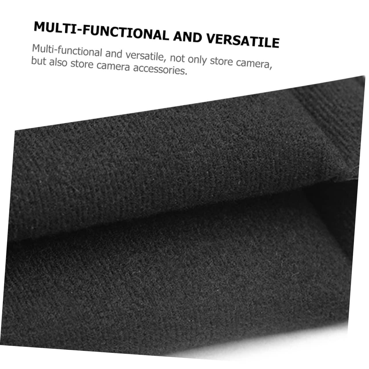 HOMOCONO HOMOCONO Combination Camera Bag Black Backpacks Portable Camera Bag Handbag Organizer Mochila Para Duffle Bag Backpack for Travel Camera Sling Bag Digital Camera Pouch Tote Bag Polyester