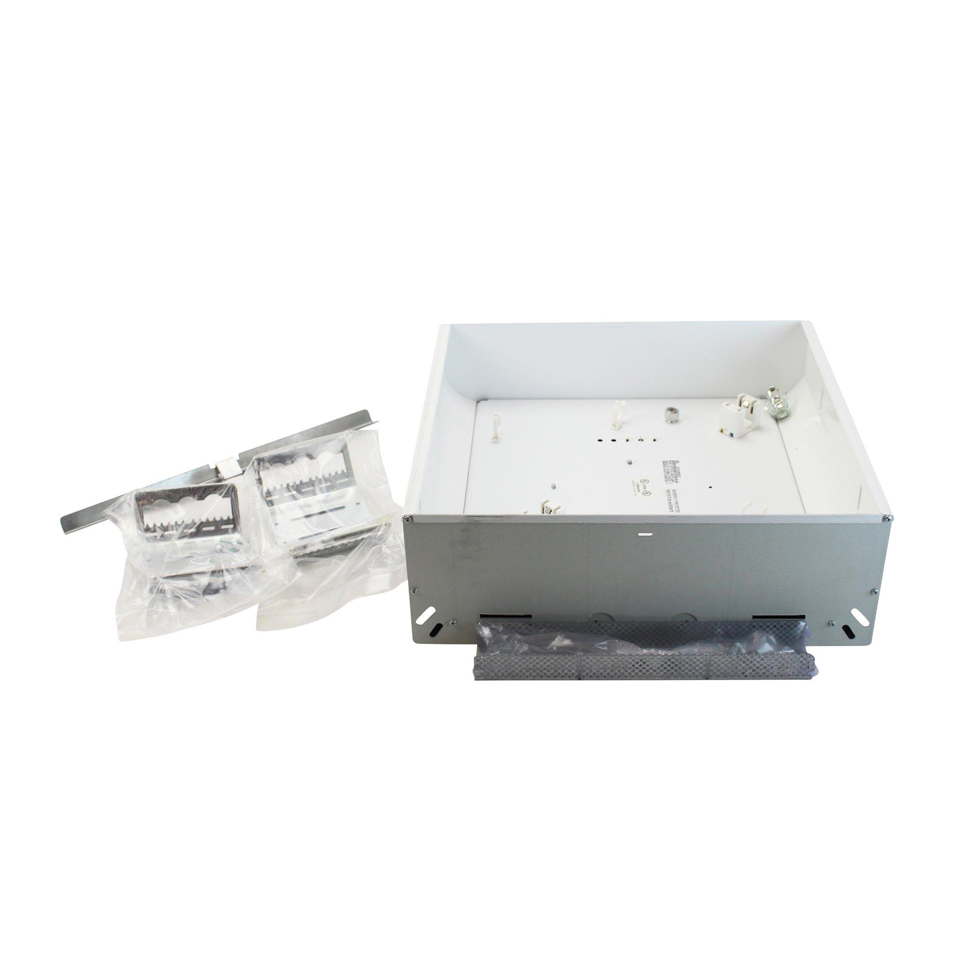 Zenon Architectural Lighting Zenon Architectural Lighting Meno Square 320 Fluorescent Recessed Surface Mount Square Fixture