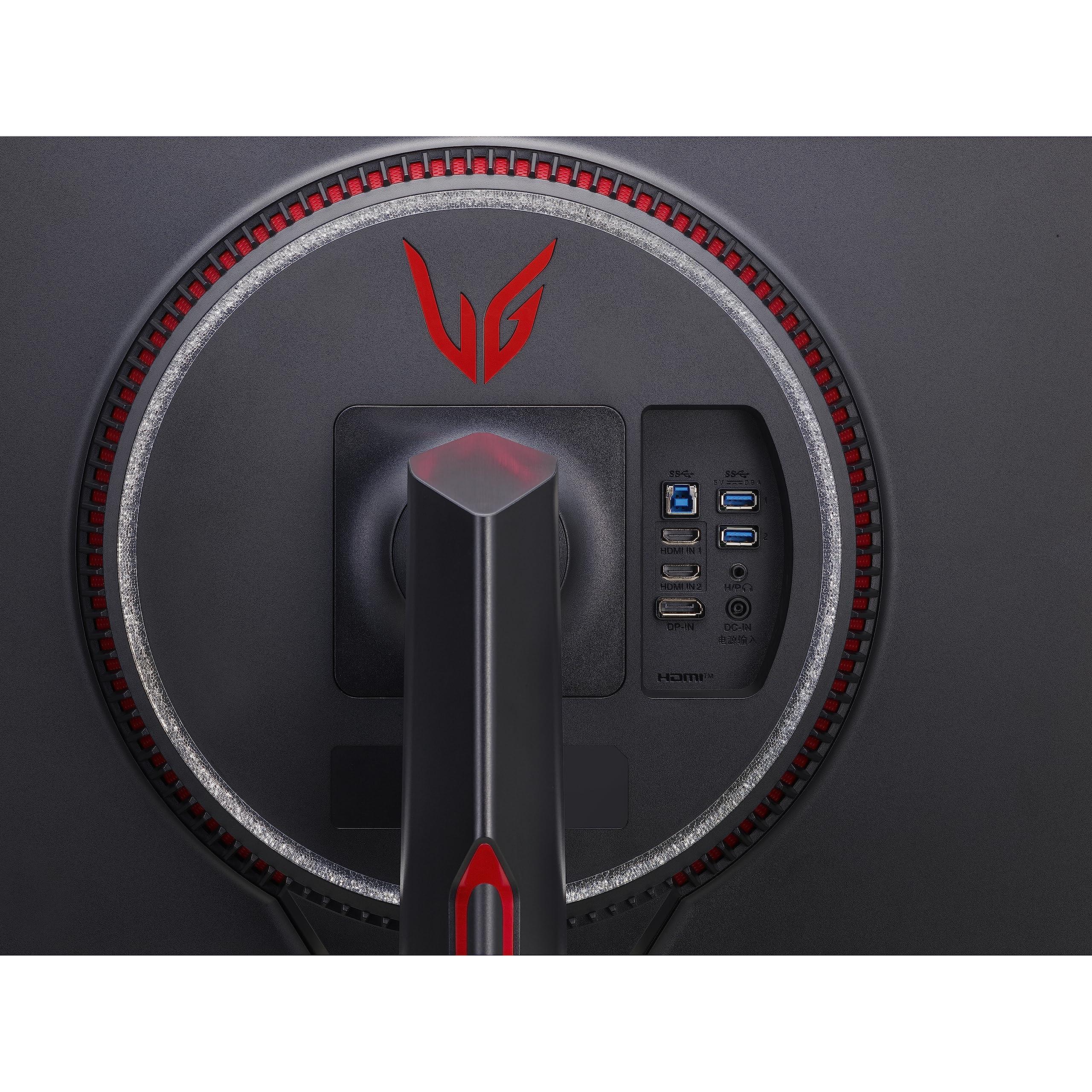 LG LG 27GP95R-B 27 Ultragear UHD (3840 x 2160) Nano IPS Gaming Monitor w/1ms Response Time & 144Hz Refresh Rate, NVIDIA G-SYNC Compatible & AMD FreeSync Pro, Adjustable Tilt, Height, Swivel & Pivot