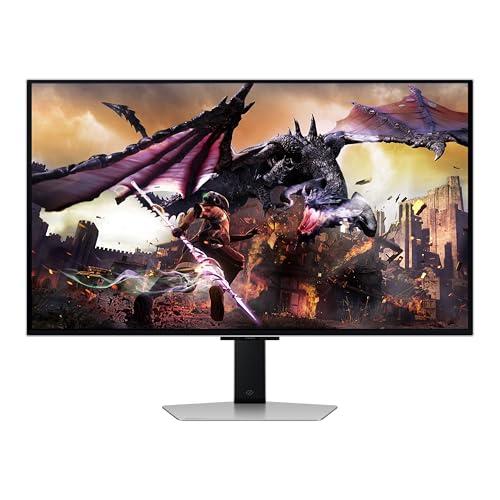 Samsung Samsung 32" Odyssey OLED G8 (G80SD) Series 4K UHD Smart Gaming Monitor w QD-OLED, 240Hz 0.03ms, G-Sync Compatible, Glare-Free Display, Sleek Metal Design, LS32DG800SNXZA, 3 Yr Warranty