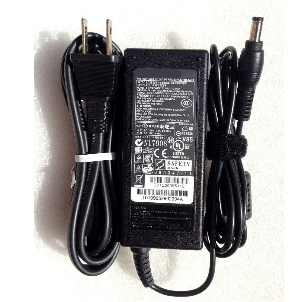 FHSJD PA3714U-1ACA 19V 3.42A 65W AC Adapter Charger for Toshiba Satellite Laptop