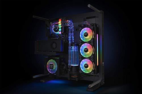 Thermaltake Thermaltake Pacific CL360 Max D5c Res/Pump 16.8 Million Color RGB (Alexa, Razer Chroma) Software Enabled Copper Radiator PETG Hard Tube Water Cooling Kit CL-W259-CU00SW-A