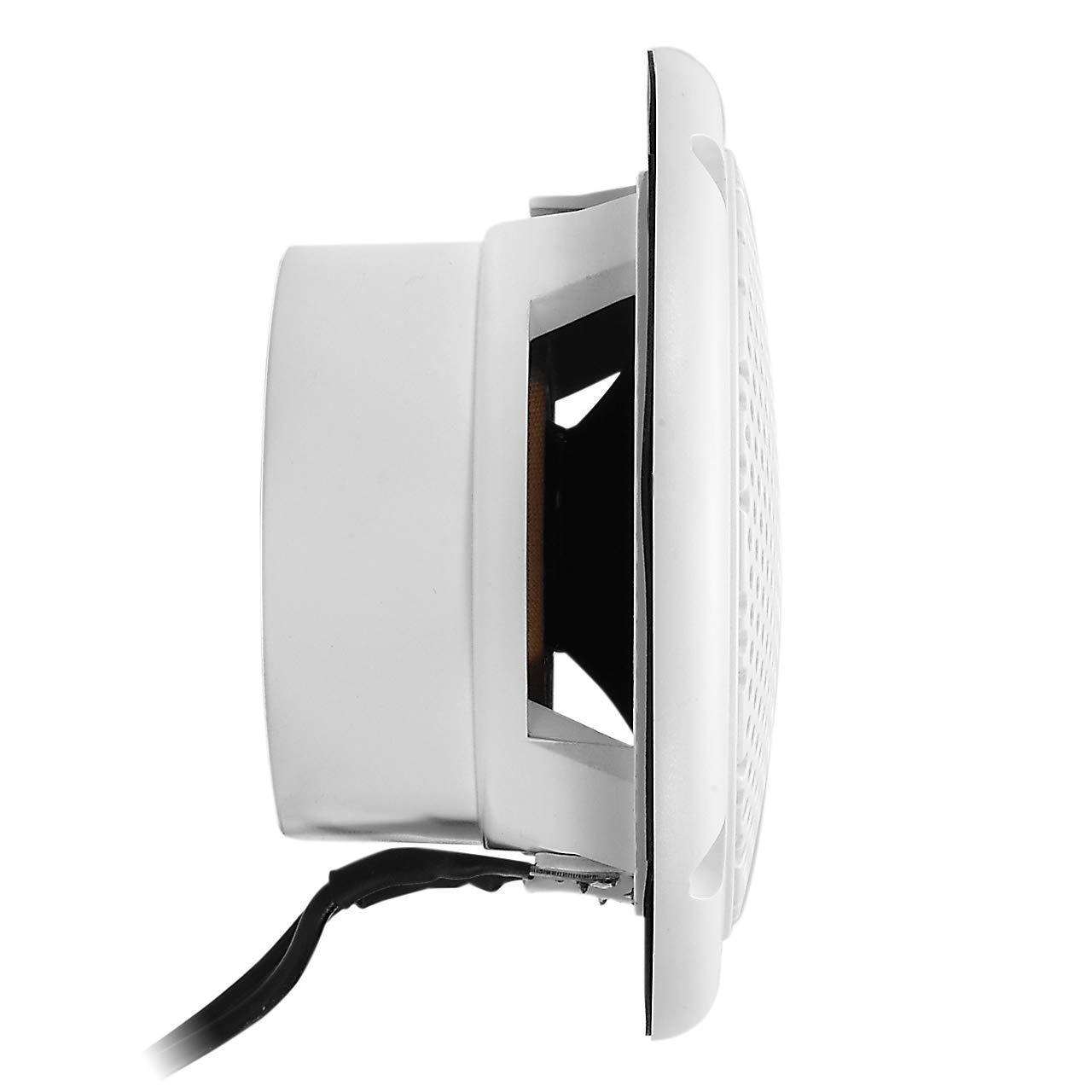 Magnadyne 3 Water Resistant Speakers Dual Cone 50 Watts for Marine, RVs, & Hot Tubs Grills Included - Pair