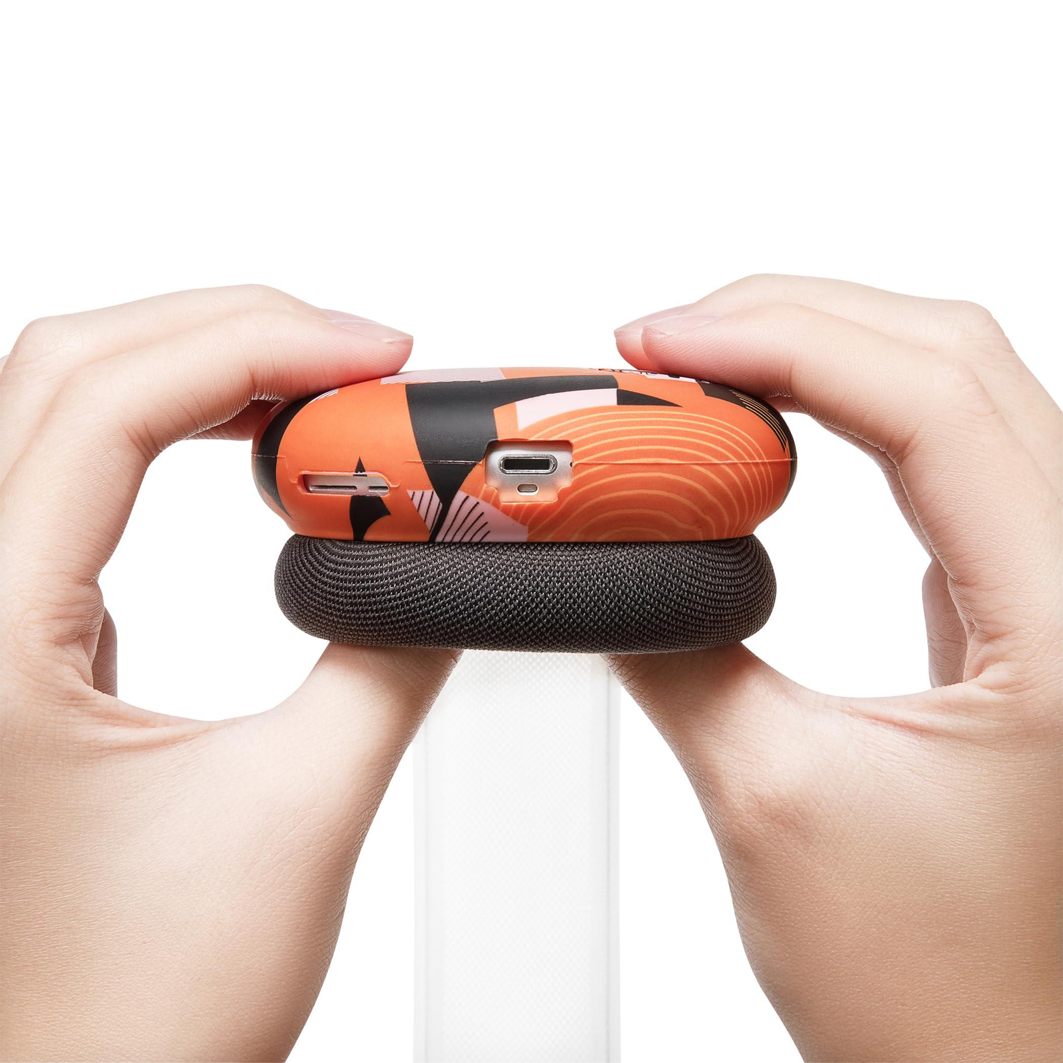 WC WC ShellZ Max - Protective Headphone Exterior Shell Covers for Airpods Max Made by Wicked Cushions | Made with Premium Silicone | Orange Prism