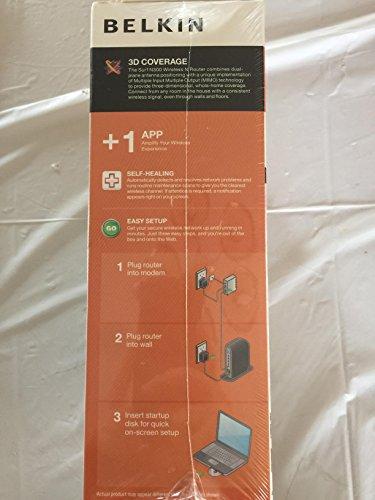 Belkin Belkin Share N300 300Mbps Wireless-N MIMO 4-Port Router - F7D2301