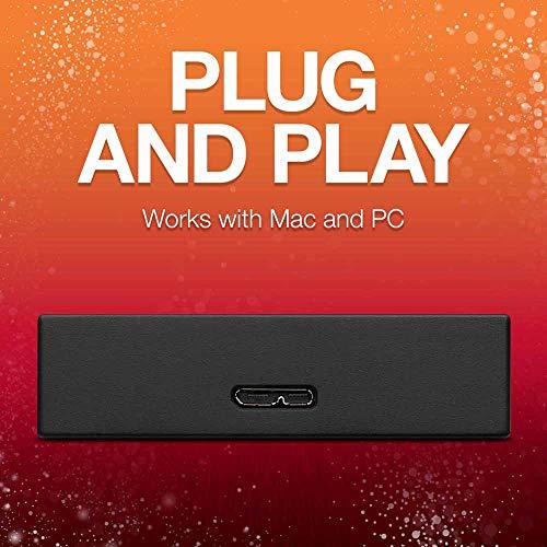 Seagate Seagate Backup Plus STHP4000400 4 TB Portable Hard Drive - External - Black