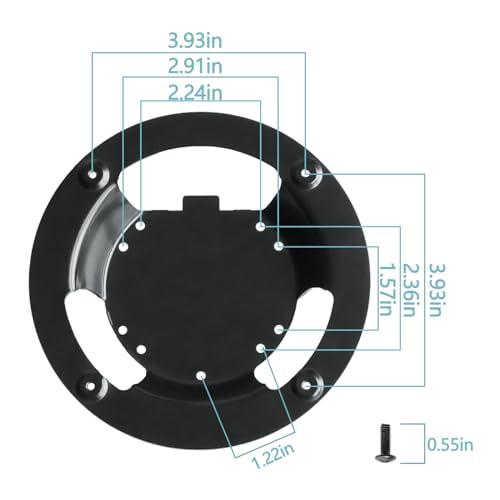 Tjweiqing Odyssey G7 Mount Adapter is Only Compatible with Samsung Odyssey G6 G7 Series Monitor (Fits 27\" 32\" G75T, 28\" G70B, 49\" CHG90 CJ890 S95UA Monitor)