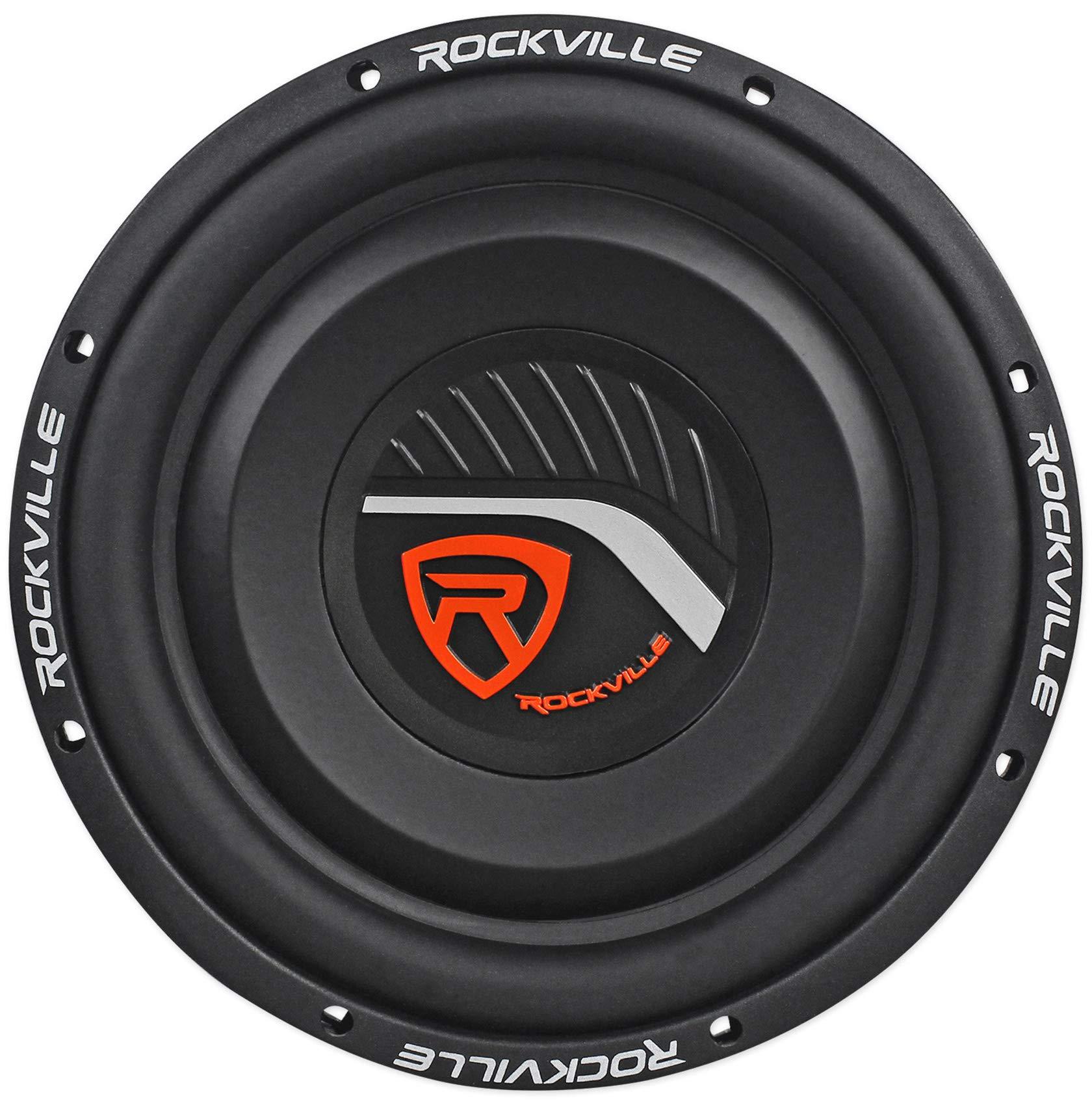 Rockville 2 Rockville W12T4S2 12\" Shallow Mount 1400w Car Subwoofers, CEA Compliant, 2-Ohm
