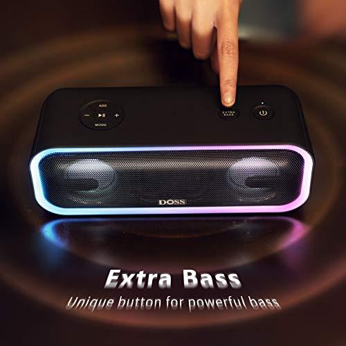 DOSS DOSS SoundBox XL 32W Bluetooth Speaker Bundle SoundBox Pro+ Wireless Bluetooth Speaker - Black