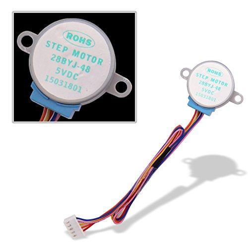 LAFVIN LAFVIN 5 Sets 28BYJ-48 ULN2003 5V Stepper Motor + ULN2003 Driver Board for Arduino
