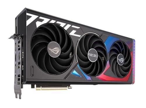 ASUS ASUS ROG Strix GeForce RTX 4070 Super OC Edition Gaming Graphics Card (PCIe 4.0, 12GB GDDR6X, DLSS 3, HDMI 2.1a, DisplayPort 1.4a, Massive Vented Backplate, Power Sensing, Aura Sync)