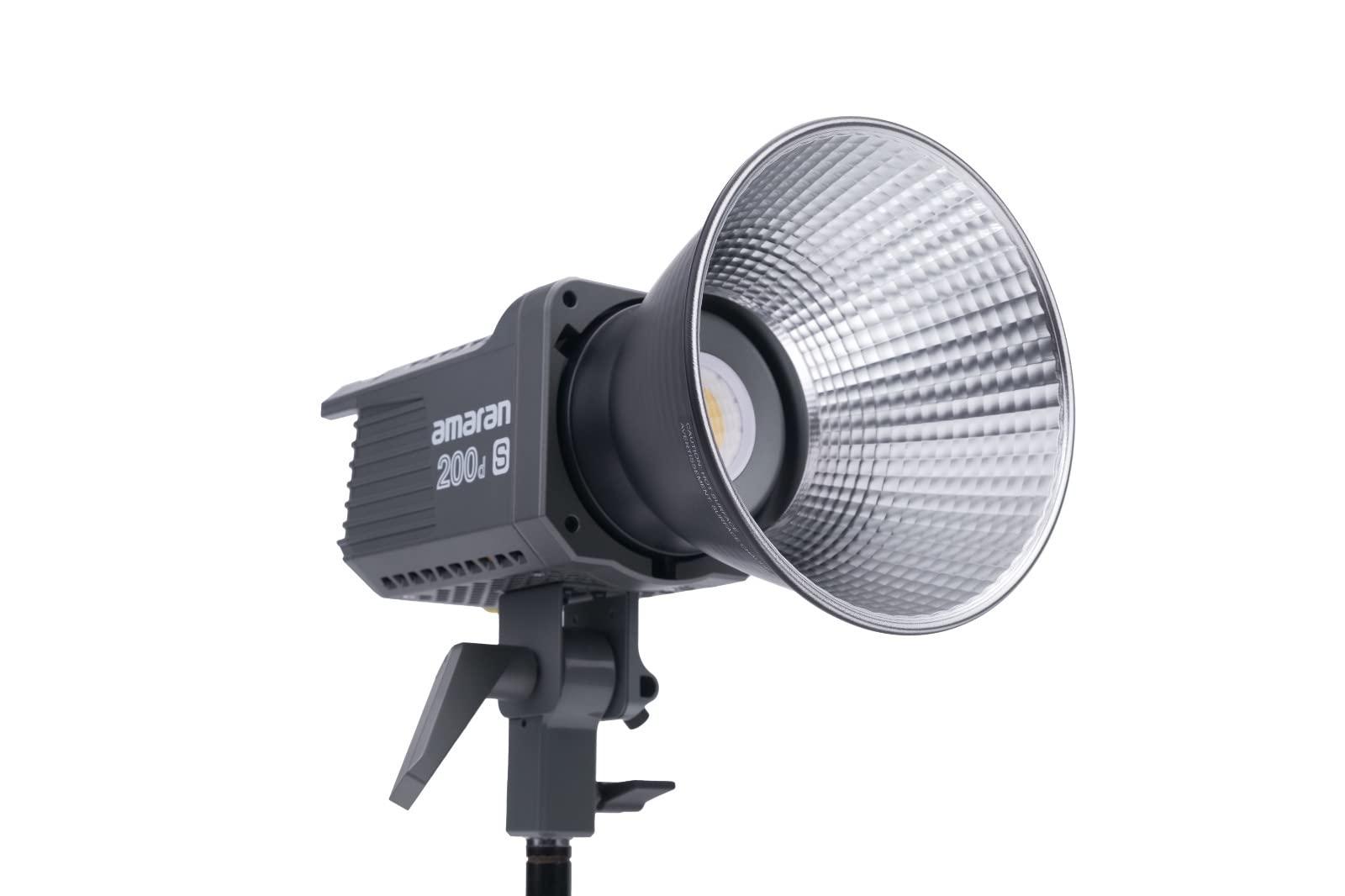 Aputure Aputure Amaran 200d S with Light Dome SE Softbox and 2.8m Light Stand Kit, 200W 5600K Daylight Bowens Mount Led Video Light App Control for Photography