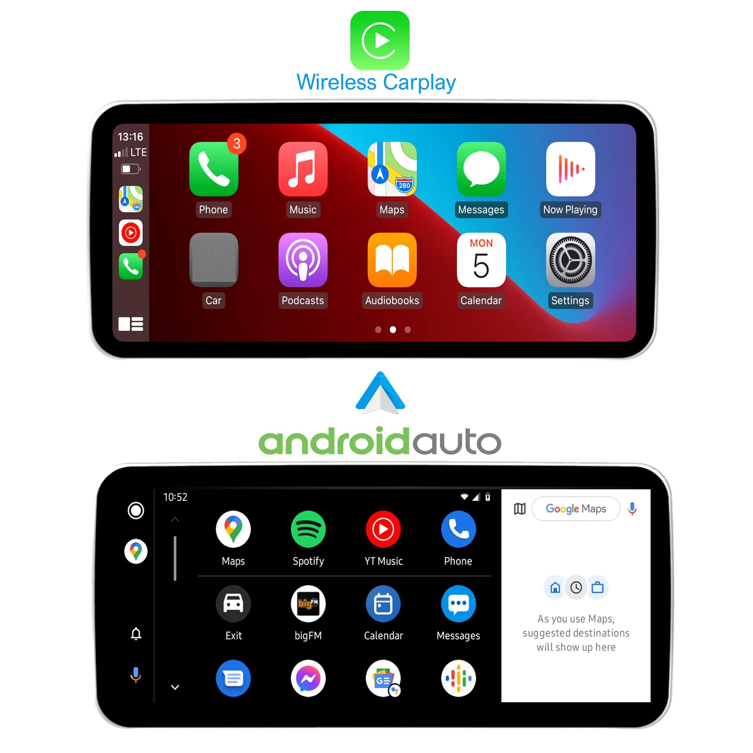 TAFFIO Compatible with: Mercedes CLS W218 NTG5x 12\" Touchscreen Android GPS Navigation Carplay