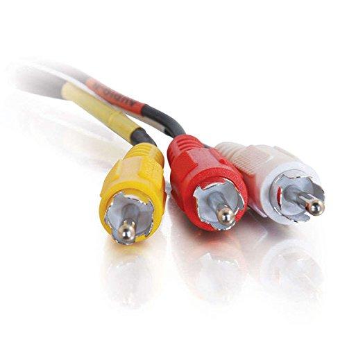 C2G C2G 40451 Value Series Composite Video + Stereo Audio Cable, Black (50 Feet, 15.24 Meters)