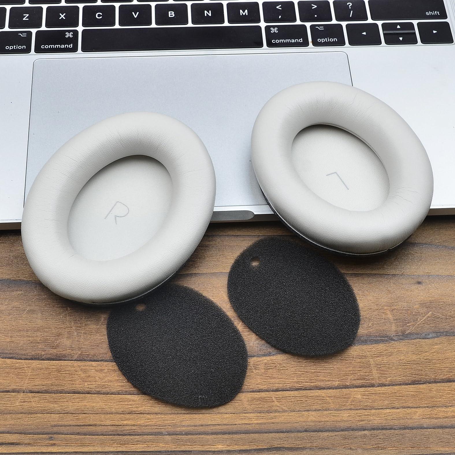 defean defean Ear Pads Replacement Compatible with JBL Tour ONE/Tour ONE M2 Wireless Over-Ear Noise Cancelling Headphones, Softer Protein Leather Comfort Noise Isolation Foam Champagne