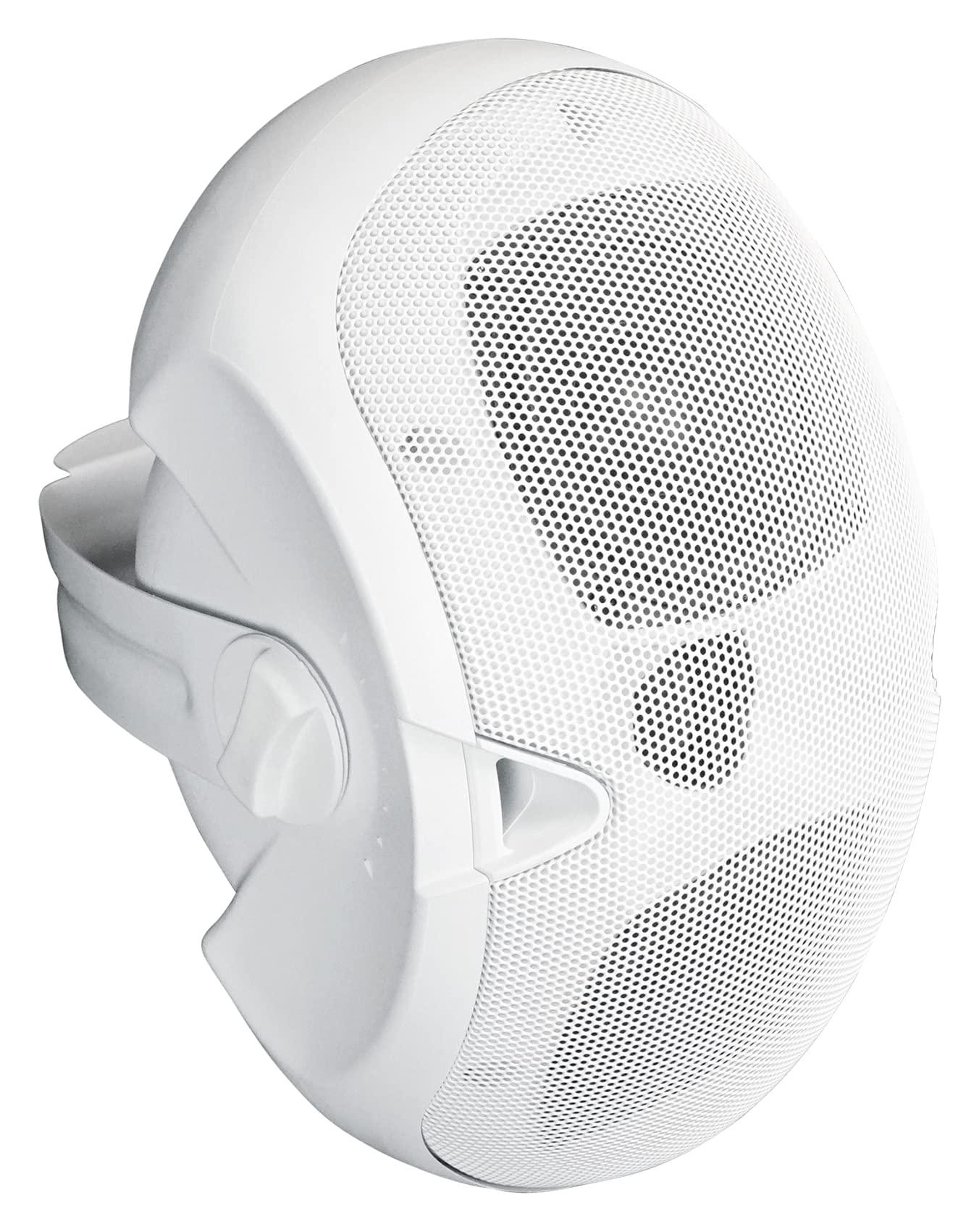 Rockville Rockville D4-70 White Dual 4\" 70 Volt Commercial/Restaurant Wall Mount Speaker