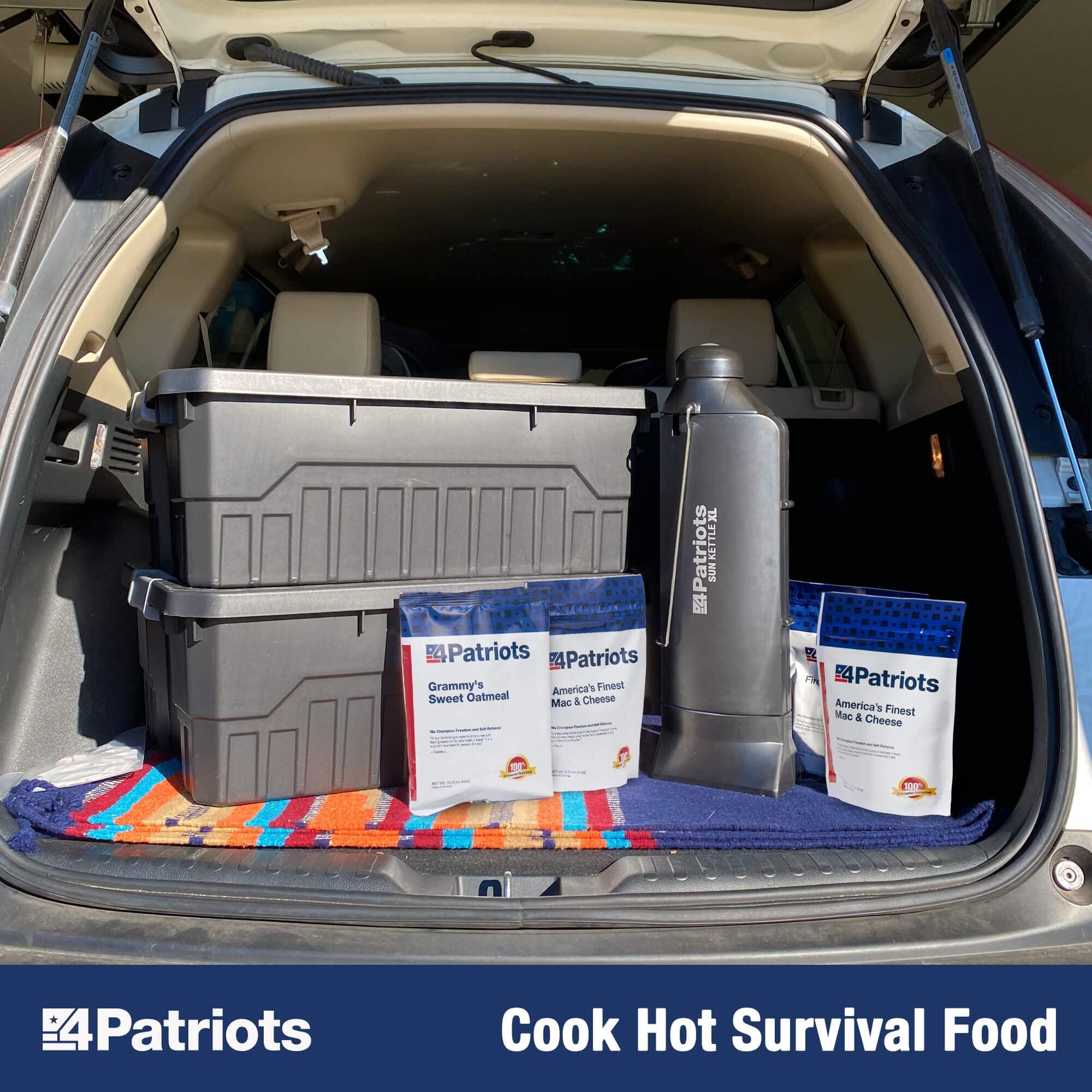 4Patriots 4Patriots Sun Kettle XL: Portable Solar Water Heater For Hunting & Emergencies - 33.8 oz Capacity