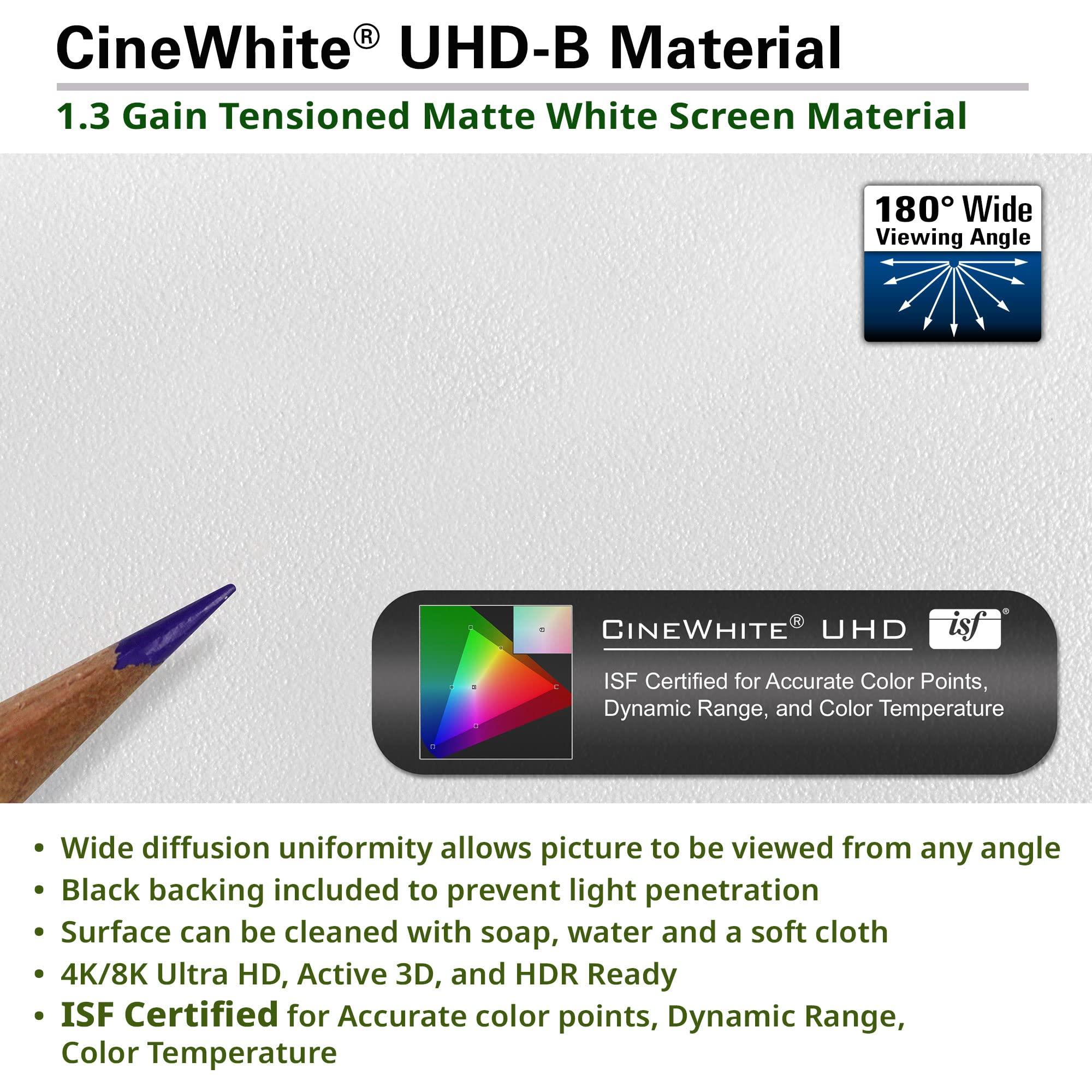 Elite Screens Elite Screens Yard Master Plus, 200-INCH 16:9 Height Setting Adjustable Portable Projector Screen, 4K HD Outdoor Indoor Movie Theater Front Projection, US Based Company 2-YEAR WARRANTY, OMS200H2PLUS