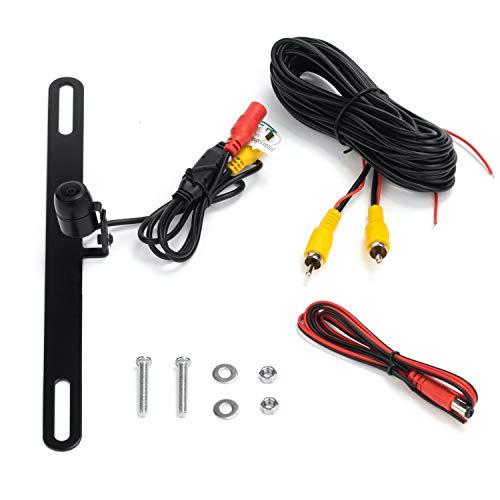 BOYO VISION BOYO VISION VTL16 - Concealed License Plate Backup Camera with Parking Lines (Black)