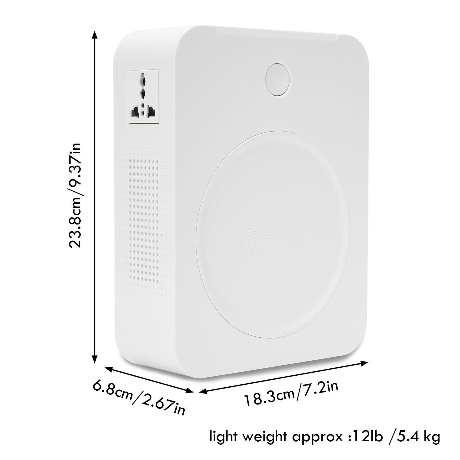 MYOYAY MYOYAY 2000W Step Up Voltage 110v to 220v Converter, Lightweight 110v to 220v Voltage Converter US to Europe Asia Power Transformer with Circuit Breaker Protection
