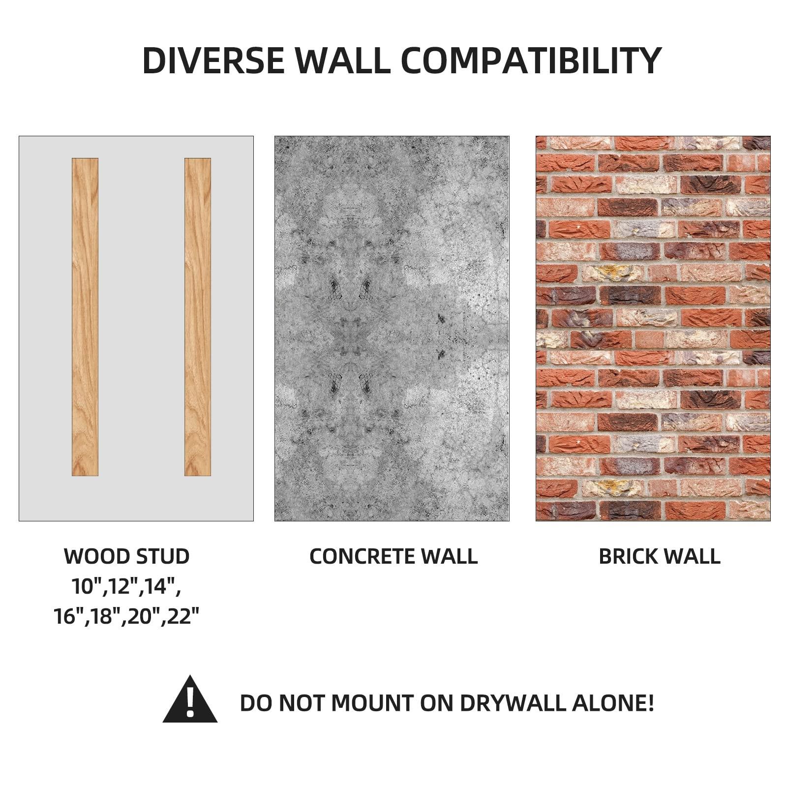 HILLPORT HILLPORT 98 100 TV Wall Mount 86 90 105 110 120 inch Full Motion Bracket Large Screen Heavy Duty Led Adjustable Articulating Stand Max vesa 1000x600mm Load 287 Lbs DY1000