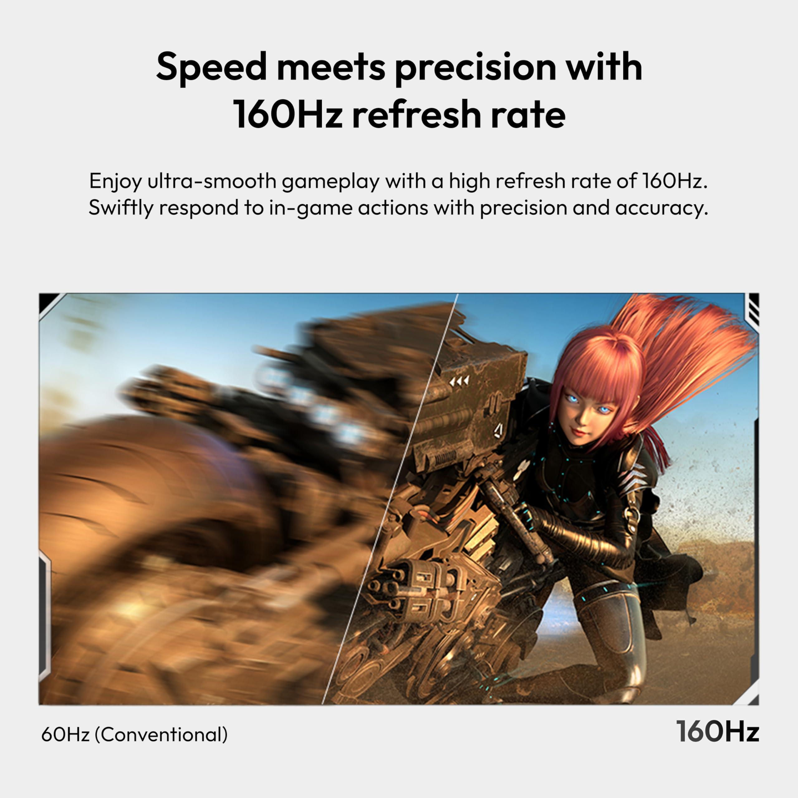 Pixio Pixio PX27U Wave White 27 inch 160Hz Refresh Rate 4K 3840x2160p Resolution Fast IPS Panel 1ms GTG Response Time 4K White Gaming Monitor with Adaptive Sync