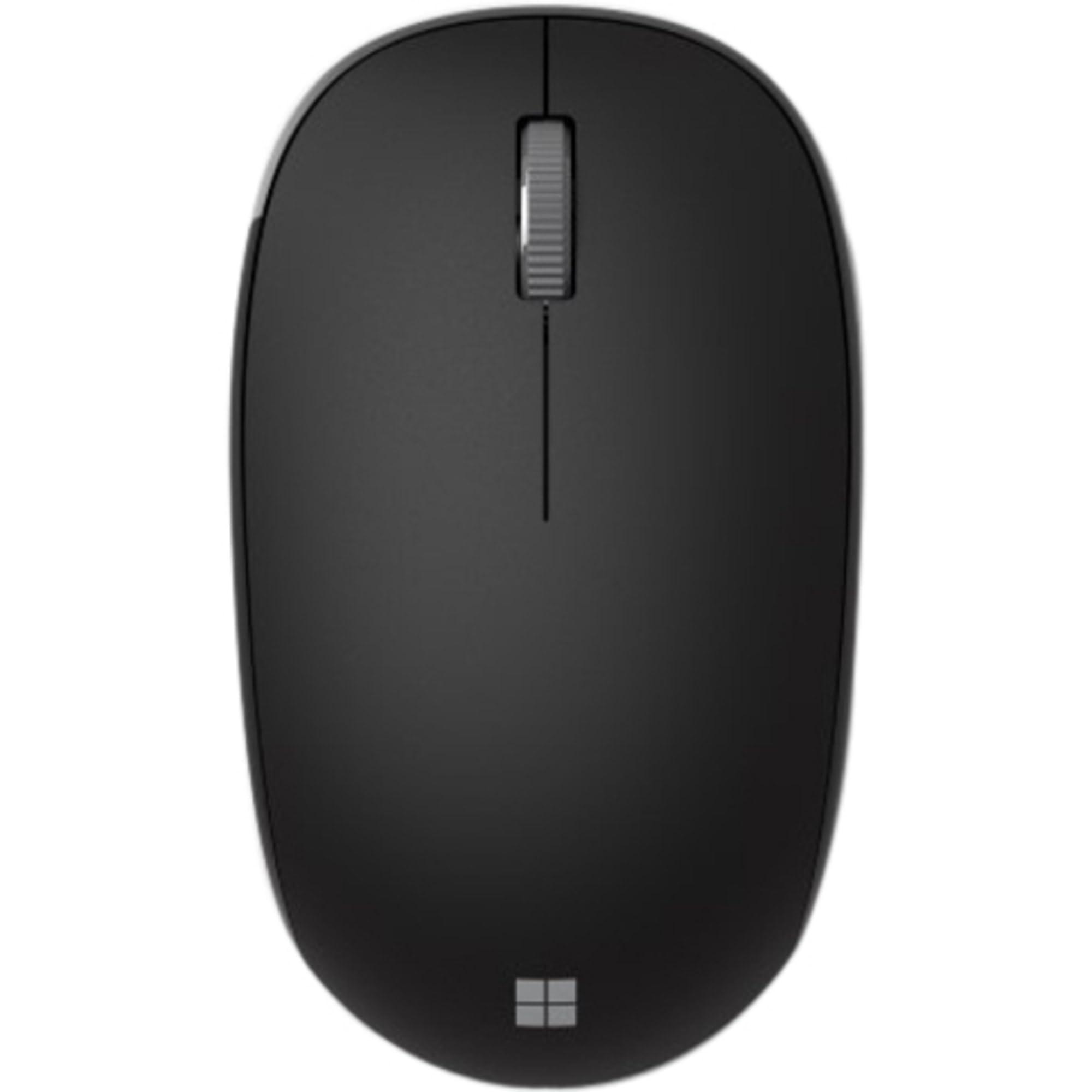 Microsoft Microsoft Bluetooth Mouse - Black. Comfortable design, Right/Left Hand Use, 4-Way Scroll Wheel, Wireless Bluetooth Mouse for PC/Laptop/Desktop, works with for Mac/Windows Computers