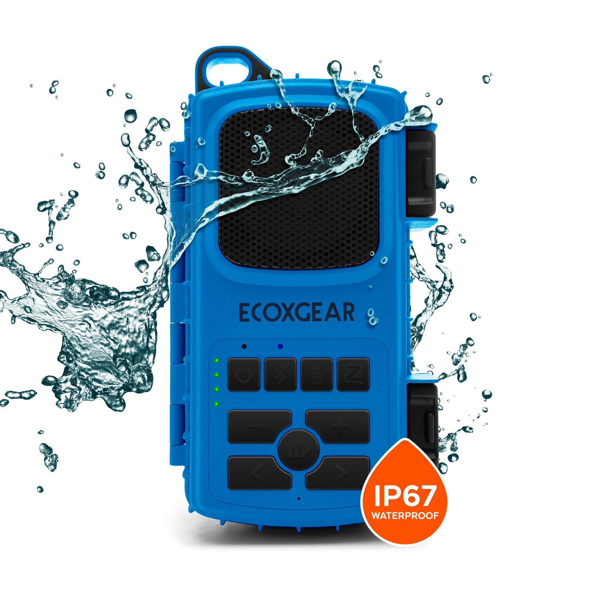 ECOXGEAR ECOXGEAR Floating Bluetooth Speaker with Waterproof Dry Storage for Your Smartphone: EcoExtreme 2 (Blue)