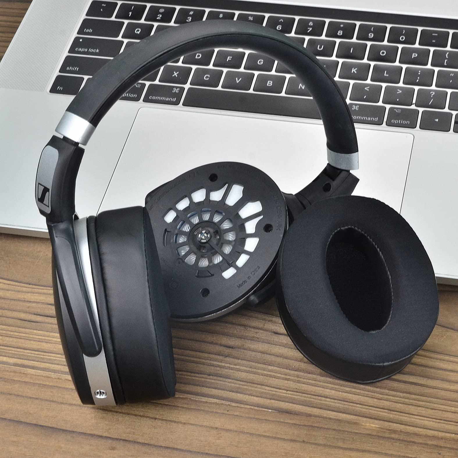 XBERSTAR Replacement Heaphone Ear Pads Cushions for Sennheiser HD 4.50BT 4.40BT HD 4.30 HD 4.20S HD 458BT HD 450 HD HD 350BT Headset Earpads (Cooling-Gel Black)