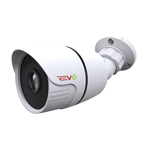 REVO America REVO America Hybrid 8Ch. 2TB HDD DVR Video Security System, 6 x 1080p Indoor/Outdoor IR Bullet Cameras - Remote Access via Smart Phone, Tablet, PC & MAC (RUH81B6G-2T)