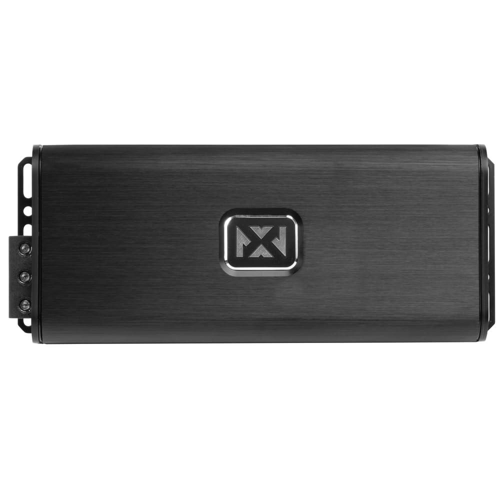 NVX NVX VADM5v2 1500W Peak (750W RMS) V-Series Micro Full-Range Class D Compact 5-Channel Car/Marine/Powersports Amplifier with Remote Bass Knob